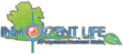 Innocent Life A Futuristic Harvest Moon title screen for Playstation 2